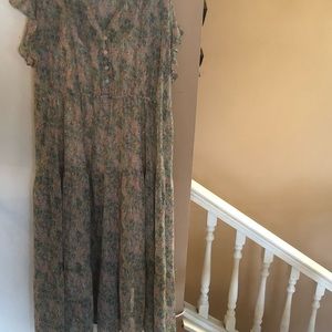 Floral Long Dress